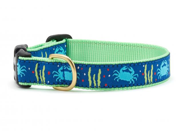 Crab top dog collar